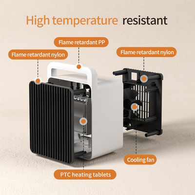 Portable Desktop Heater Leichtgewicht und Portable 150*103*210MM für Büro-Zimmer Zuhause