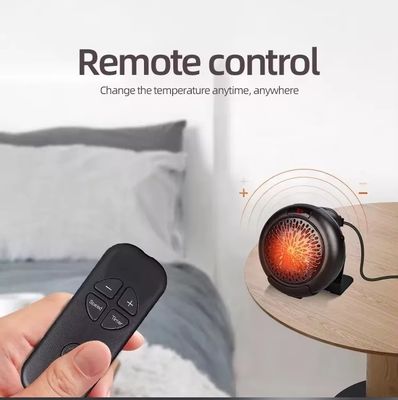 Elektrische 900W LED-Anzeige 3S Schnellheizung Keramik Miniheizung mit verstellbarem Thermostat