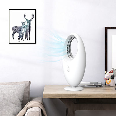 Portabler elektrischer Schreibtischventilator Wiederaufladbarer Mini-USB-Bladeless-Tischventilator ABS-PC-Towerventilator