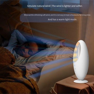 Portabler elektrischer Schreibtischventilator Wiederaufladbarer Mini-USB-Bladeless-Tischventilator ABS-PC-Towerventilator