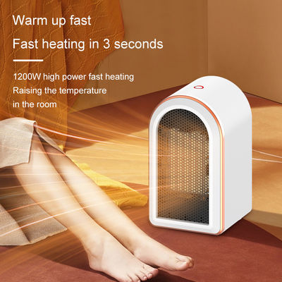 Batteriebetrieb 1200W PTC Mini-Portable-Raum Elektrische Lüfterheizung Schnelle Winterheizung