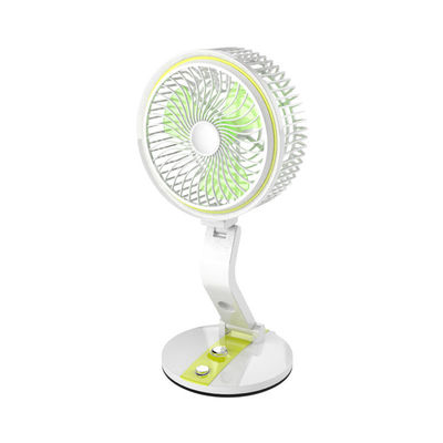 Protable Mini Kleine beliebte wiederaufladbare Handventilator mit LED-Licht und einstellbare Geschwindigkeit