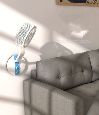 Protable Mini Kleine beliebte wiederaufladbare Handventilator mit LED-Licht und einstellbare Geschwindigkeit