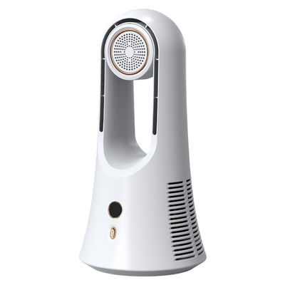 Englisch Betriebssprache USB-betriebener Desktopventilator Großer Wind Aromatherapie Blätterloser Ventilator