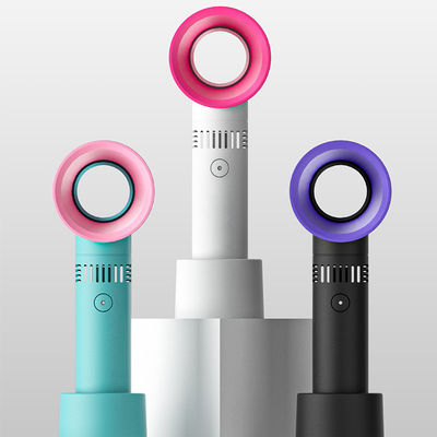 Kühlluft Mini Handheld Bladeless Ventilator mit USB Wiederaufladzeit 2-3 Stunden