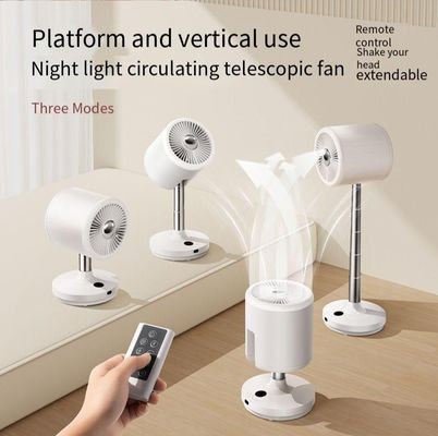 USB-Portable Shaking Head Bodenventilator für vielseitige Luftkühlung zu Hause und im Freien