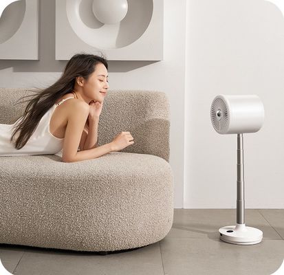 USB-Portable Shaking Head Bodenventilator für vielseitige Luftkühlung zu Hause und im Freien