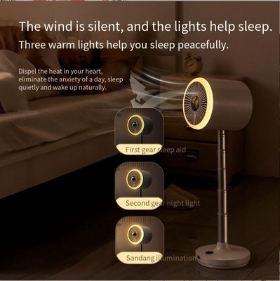 Stromquelle usb Wiederaufladbarer Standventilator mit leichtem tragbaren Tischventilator