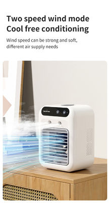 Desktop Mini-Klimaanlage mit Wasserkühlung und Nachtlicht Nettogewicht 700g