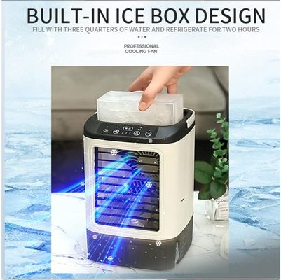 Mini-Klimaanlage-Ventilator Haushalt Portable USB Elektroventilator 5V12W Nettogewicht 800g