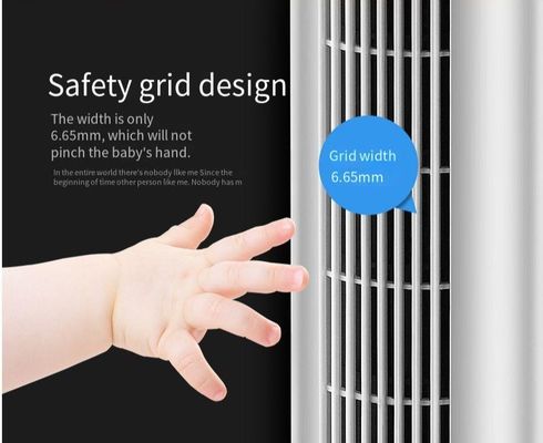 45W elektrischer Bladeless Tower Fan für Büro- und Heimkühlung