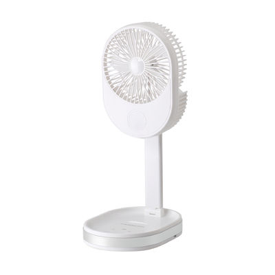 1500mAh Batteriekapazität Haushaltsgerät Portable Desktop-Ventilator USB-Ladung Camping Klappventilator