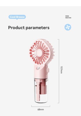 USB 18650 Lithium-Batterie-Wassernebelventilator für Heimreisen