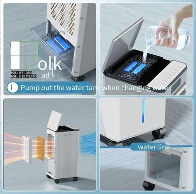 Seidenlappenstiftung Haushaltsspülkühlventilator Klimaanlage Wasserkühlventilator