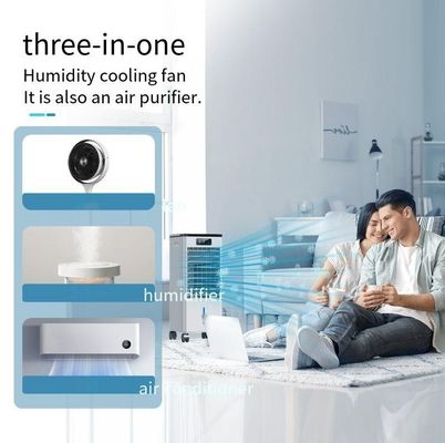 Portable 3 in 1 Elektrische Kühlventilator Luft Smart Luftreiniger Ventilator mit Wasserluftkühler