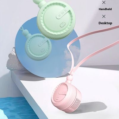 Hals-Träger, tragbar, tragbar, hängender Halsventilator mit hoher Windkapazität und DC5V-Stromversorgung