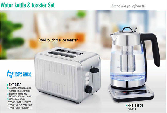 Hotel-Zimmer-Service Edelstahl elektrischer Toaster mit variabler Browning-Steuerung