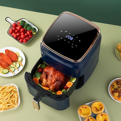 Elektrische Tieffritter Heißluftfritter 6L Smart Touch Screen