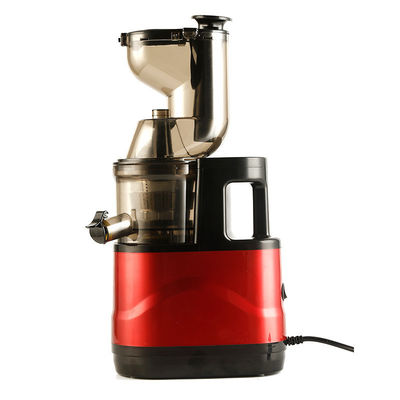 Elektrische Mischmaschine Früchte Extraktor Maschine Rot 500W Kaltpresse professionelle langsame Entsafter