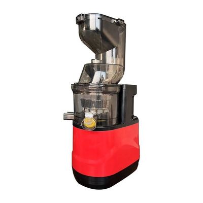 Elektrische Mischmaschine Früchte Extraktor Maschine Rot 500W Kaltpresse professionelle langsame Entsafter