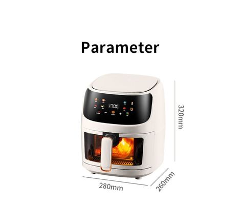 Gesundes und einfaches Kochen mit unserem 6L/8L Multi-Funktion Elektrischen Luftbrenner 1350W Leistung