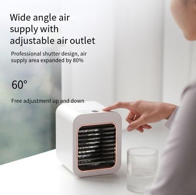 16*13*14.5cm 4000mAh Wiederaufladbare Mini-Klimaanlage Ventilator Portable Schreibtisch Kühlventilator