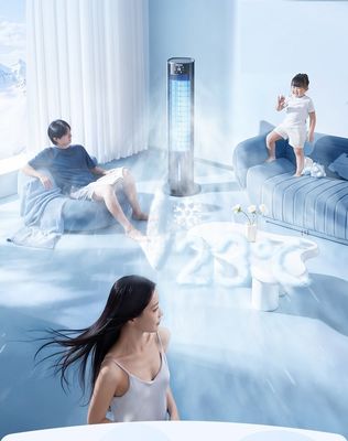 Bodenvertikaler mobiler Klimaanlageklimatisierer mit 220V Spannung und privater Schimmel