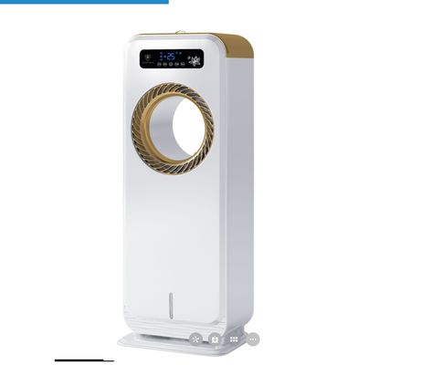 Elektrischer Bodenventilator mit Luftbefeuchter und Wasserkühlung Blattloser Nebelluftkühler