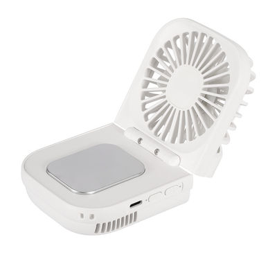 2000mAh USB-Wiederaufladbare Handventilator für tragbare Luftkühlung und Nacken-Wearable-Design