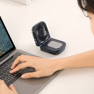 2000mAh USB-Wiederaufladbare Handventilator für tragbare Luftkühlung und Nacken-Wearable-Design