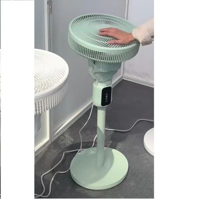 32*32*90cm Abmessungen Elektrische LED-Anzeige Stehender Haushaltsventilator mit Inkjet-Druck-Logo