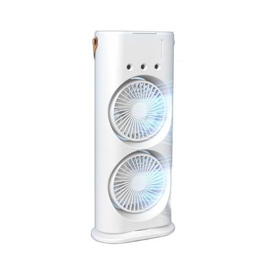 6 Rotary Vane USB-Leitung Stromversorgung Doppel-End Sprühventilator für wiederaufladbare Home Office