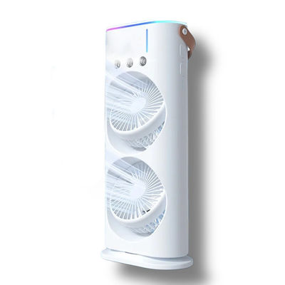 6 Rotary Vane USB-Leitung Stromversorgung Doppel-End Sprühventilator für wiederaufladbare Home Office