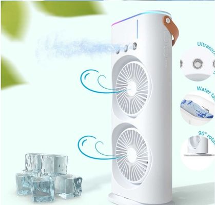 6 Rotary Vane USB-Leitung Stromversorgung Doppel-End Sprühventilator für wiederaufladbare Home Office