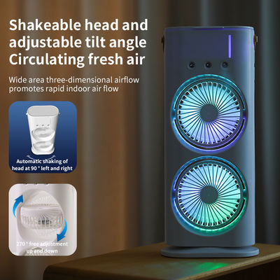 6 Rotationsventilator Quantität Klimagerät Sprühen Klimatisierung Ventilator für den Haushalt
