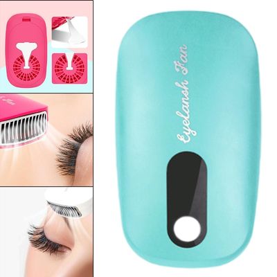 Rotary Vane-Free 160g USB Mini Wimpernpflanzen Trocknerventilator für Anpassungsbedürfnisse