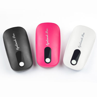 Handheld USB Wiederaufladbare Wimperntrockner Ventilator für das schnelle Trocknen von Wimpernverlängerung Klebstoff