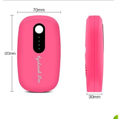 Handheld USB Wiederaufladbare Wimperntrockner Ventilator für das schnelle Trocknen von Wimpernverlängerung Klebstoff