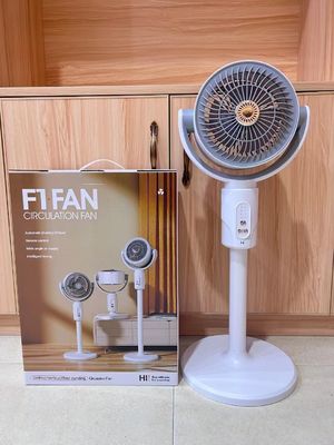 FLOOR Installation 4000mA USB Wiederaufladbarer Bodenventilator mit verstellbarer Höhe