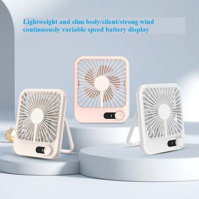 Portable USB Wiederaufladbare Aromatherapie Handventilator Stille Tisch Miniventilator für Bürobedarf