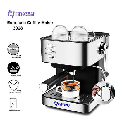 Bequeme und leistungsstarke 850W-Hauskaffeemaschine für 4-5 Personen