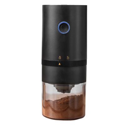 Elektrische Kaffeebohnenmahlmaschine mit Reinigungszyklus und USB-Wiederaufladbarem Portable