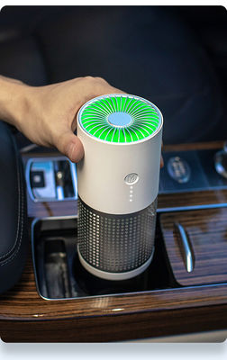Formaldehydentfernung Mini Desktop Luftreiniger mit Negativ-Ionen-Technologie und USB-Anschluss