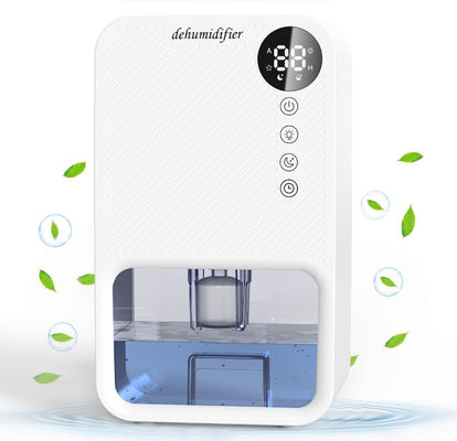 Smart Mini Dehumidifier mit 1100 ml Wasserbehälter und 7 farbenfrohen Lichtern für den Wohnkomfort