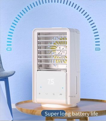 Tragbare wiederaufladbare Kühlluftkühlgerät Ruhiger Schreibtischkühlventilator für das Büro im Innenbereich