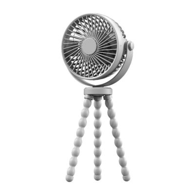 Spannung V 2.1 Kunststoff-Stroller-Ventilator mit 5200mAh-Batterie und Mini-Stativbeinen