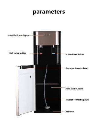 Kunststoffgehäuse Stehende automatische Warm- und Kaltboden-Ladebottle Wasserverteilgerät