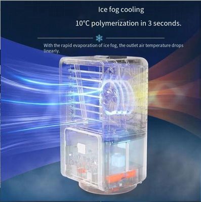Seidenbildschirmdruck Mini Personal Space Air Cooler mit 700 ml Wasserbehälter und USB-Strom