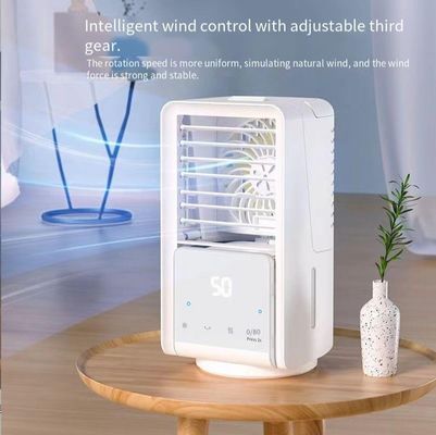 Seidenbildschirmdruck Mini Personal Space Air Cooler mit 700 ml Wasserbehälter und USB-Strom