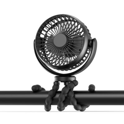 Keine Fernbedienung Portable Outdoor Baby Stroller Wiederaufladbar 5200mAh USB Octopus Ventilator